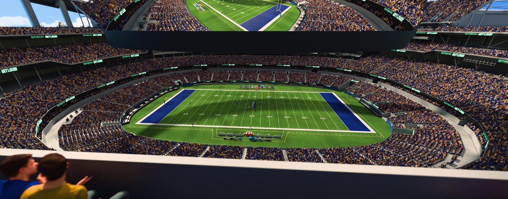 Seat view from 400 Level
