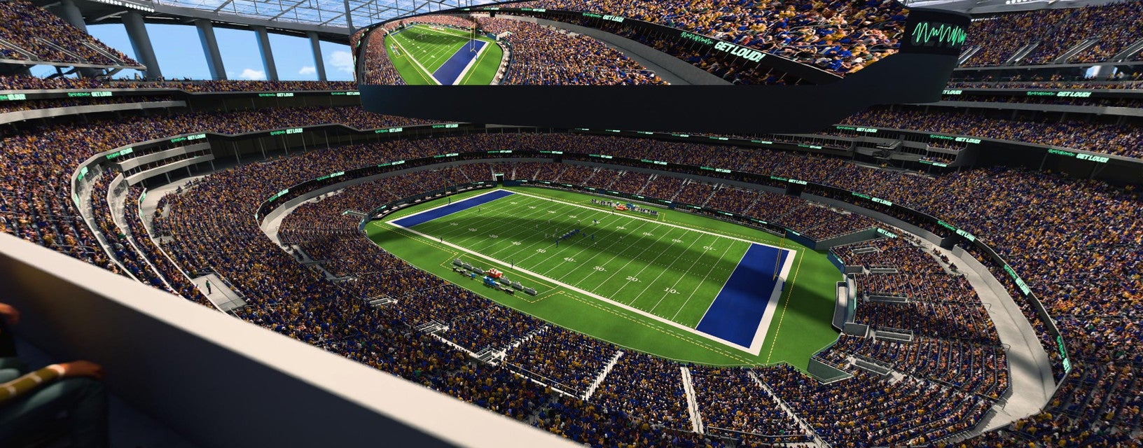 Seat view from 400 Level