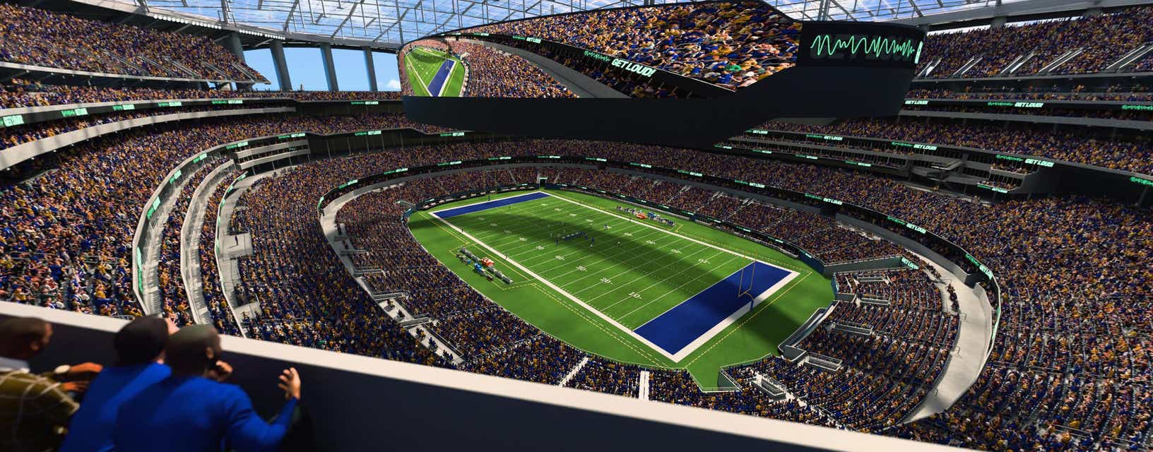 Seat view from 400 Level