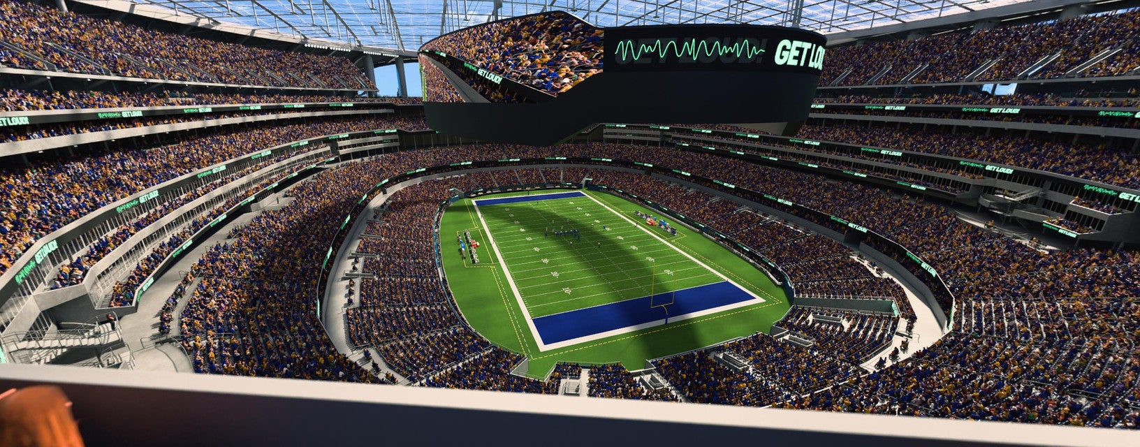 Seat view from 400 Level