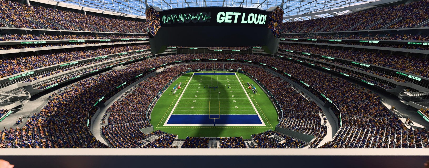 Seat view from 400 Level
