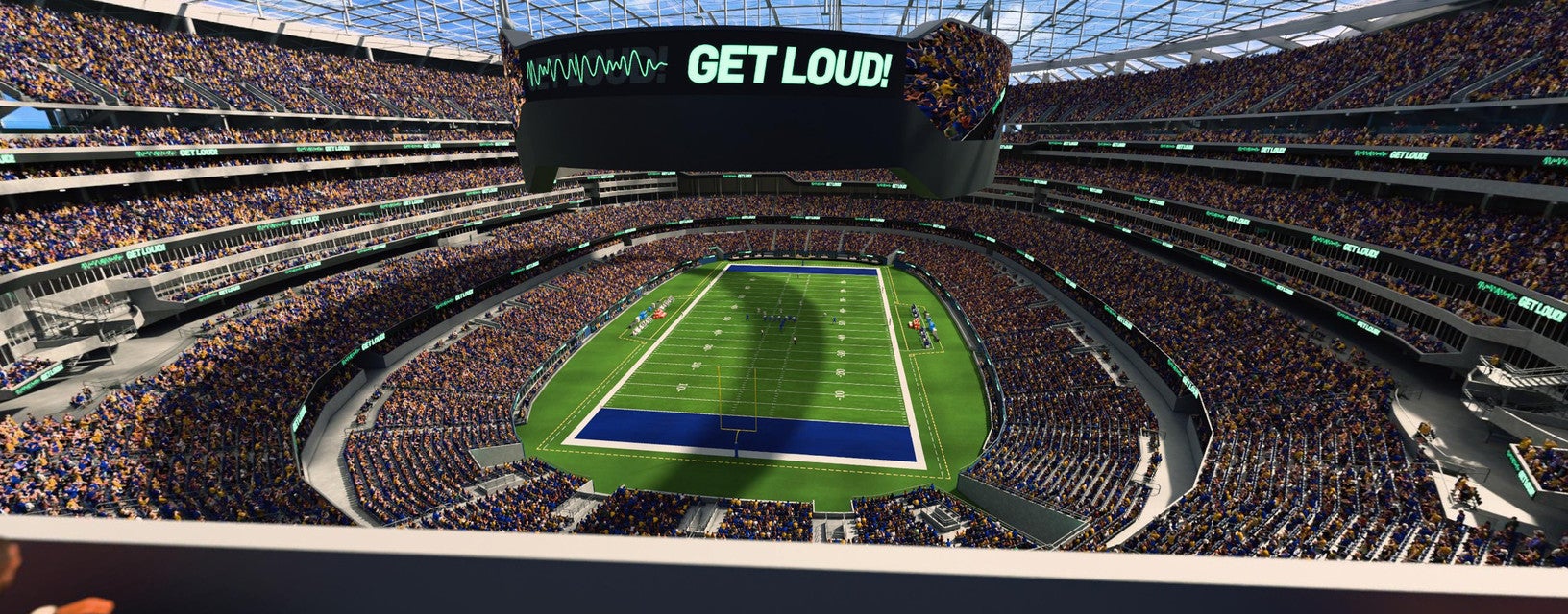 Seat view from 400 Level