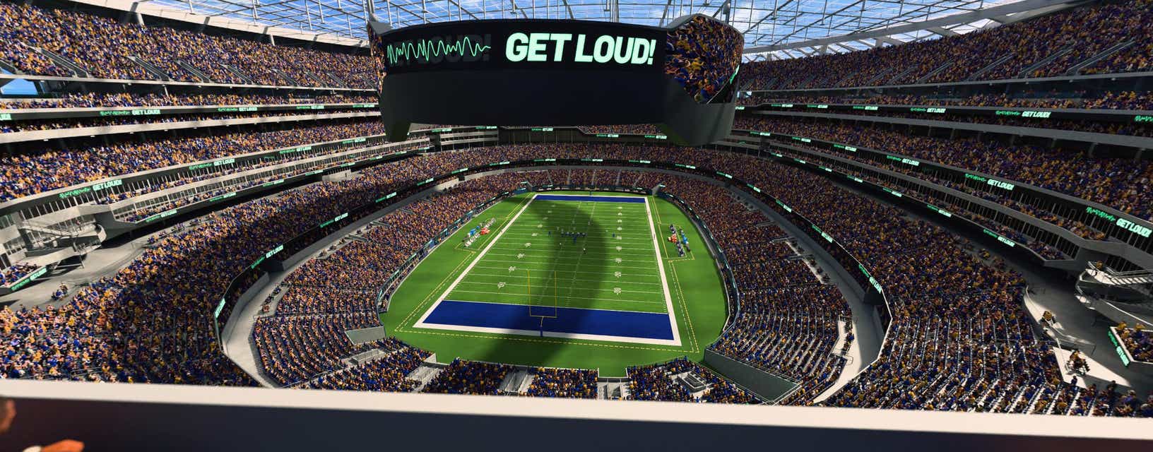 Seat view from 400 Level