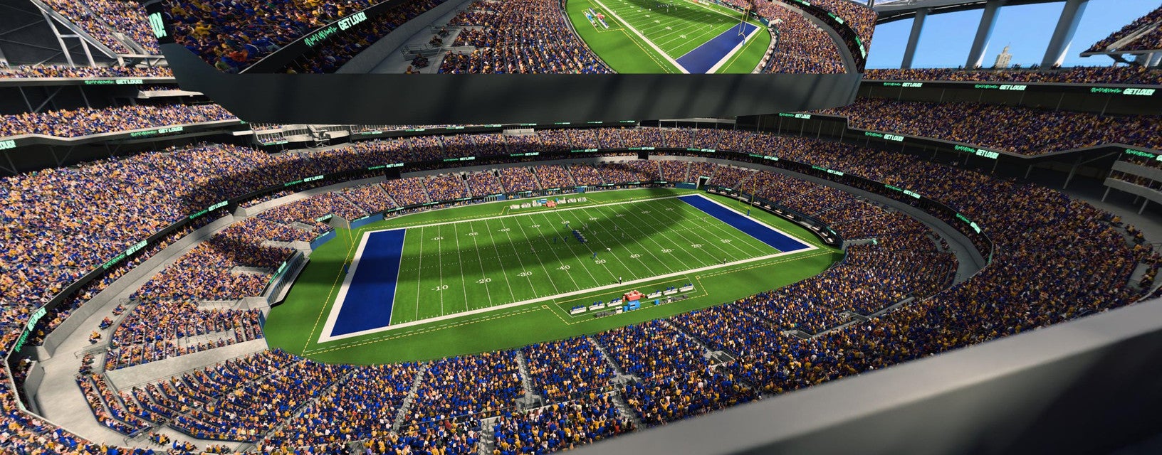 Seat view from 400 Level