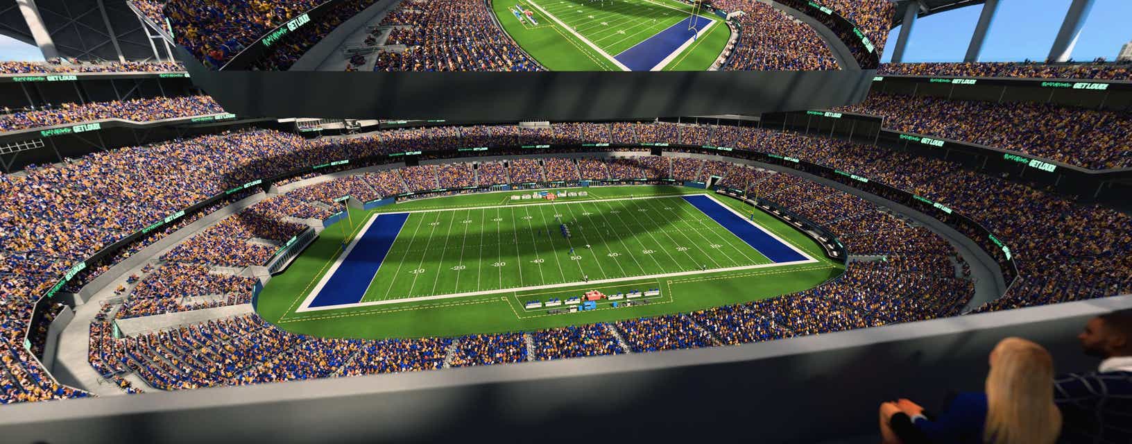 Seat view from 400 Level