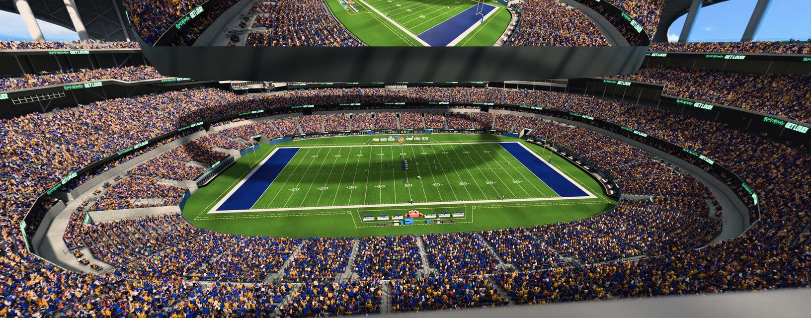 Seat view from 400 Level