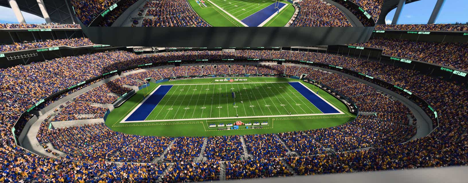 Seat view from 400 Level
