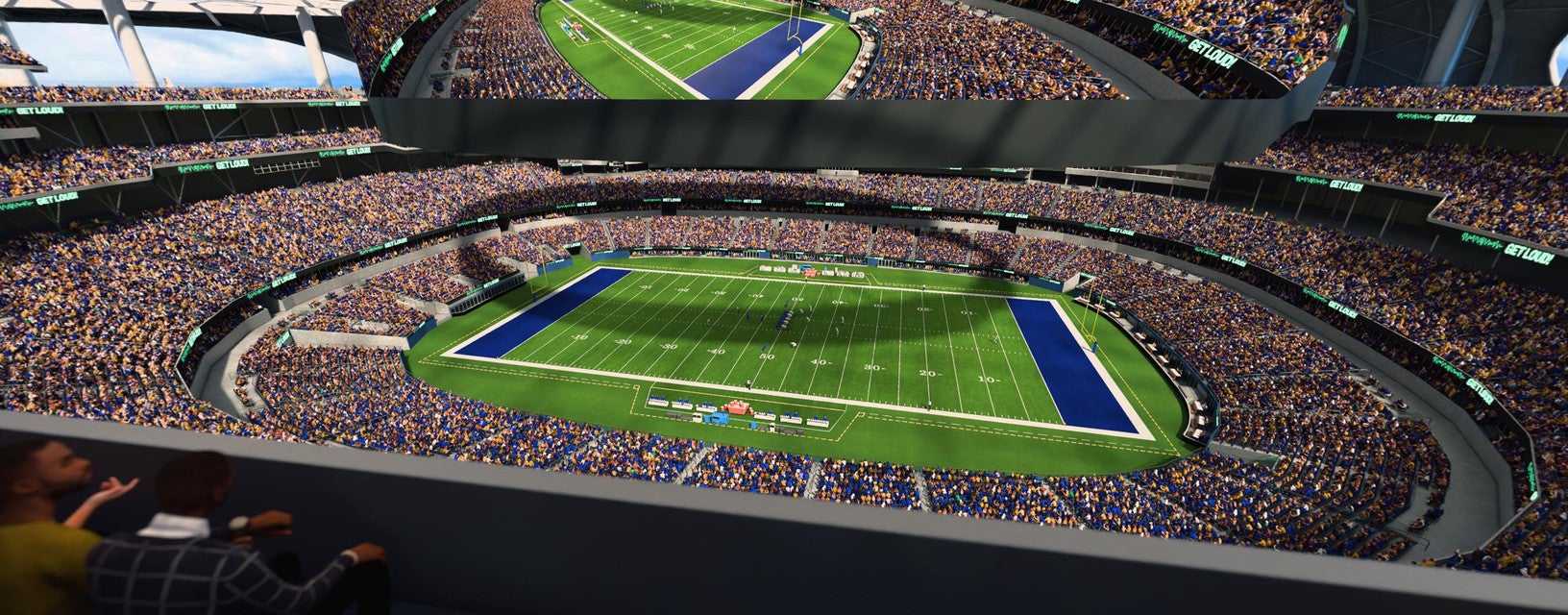 Seat view from 400 Level