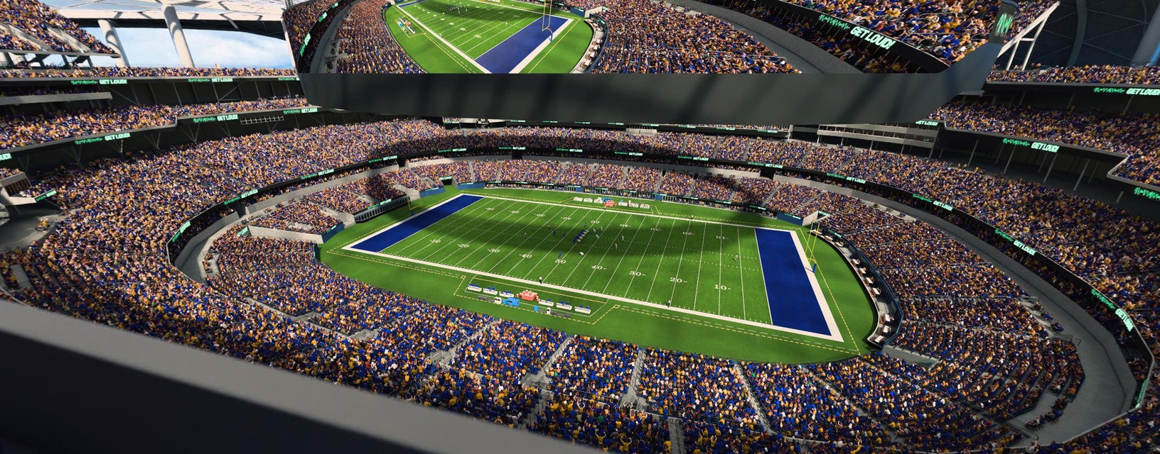 Seat view from 400 Level