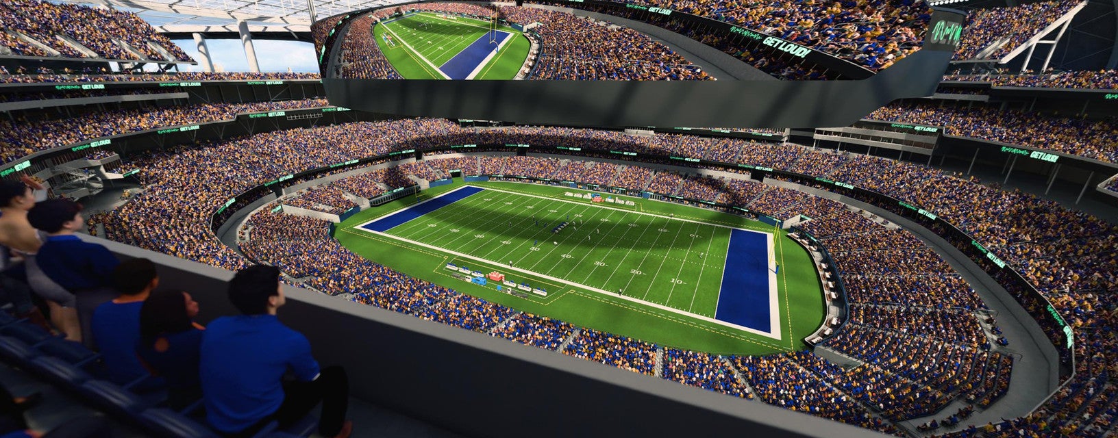 Seat view from 400 Level