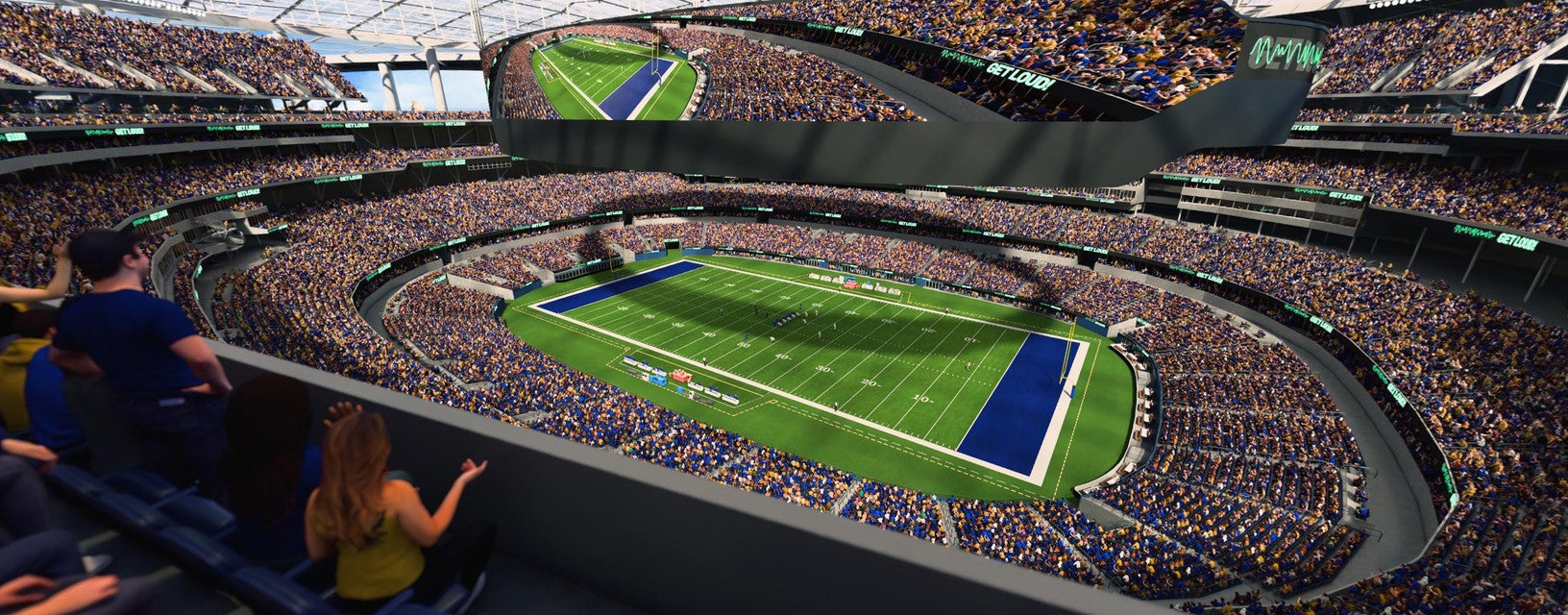 Seat view from 400 Level