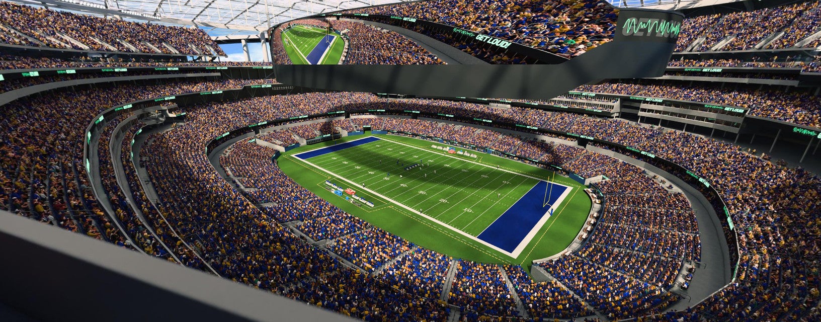 Seat view from 400 Level