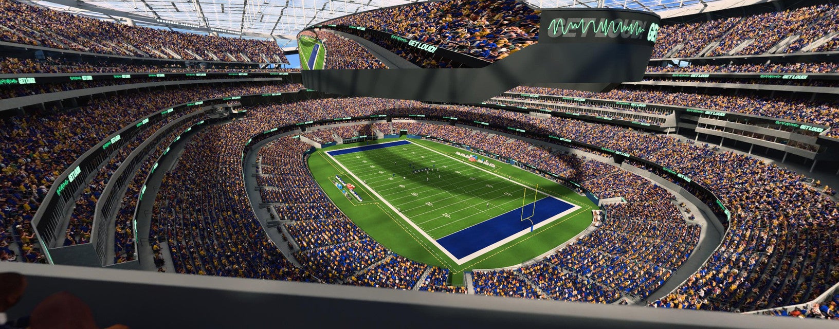 Seat view from 400 Level