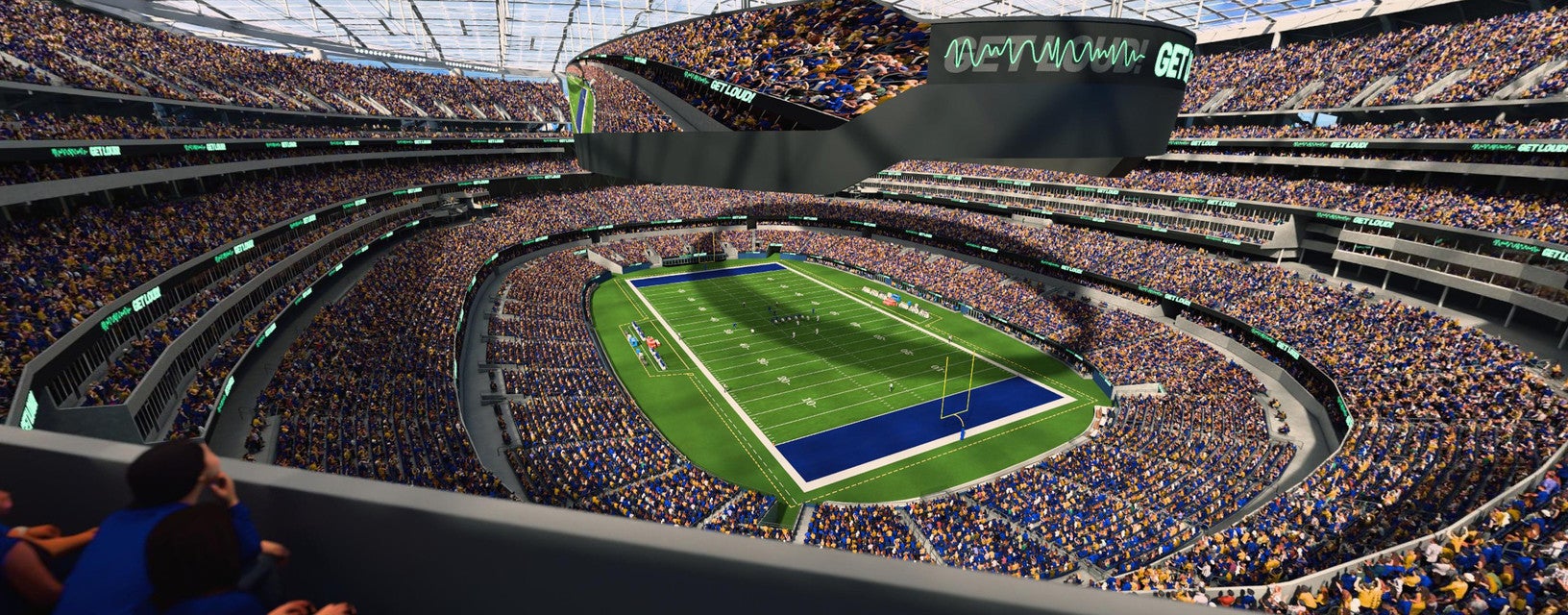 Seat view from 400 Level