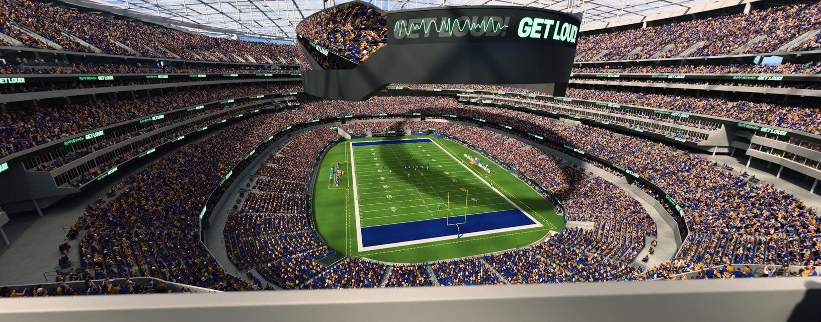 Seat view from 400 Level