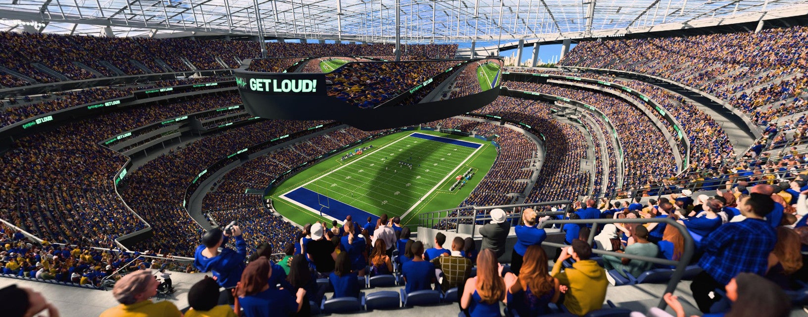 Seat view from 500 Level