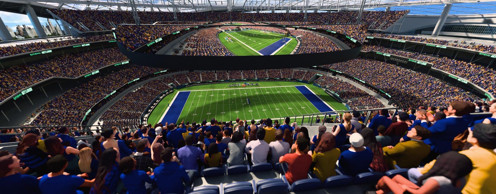 Seat view from 500 Level