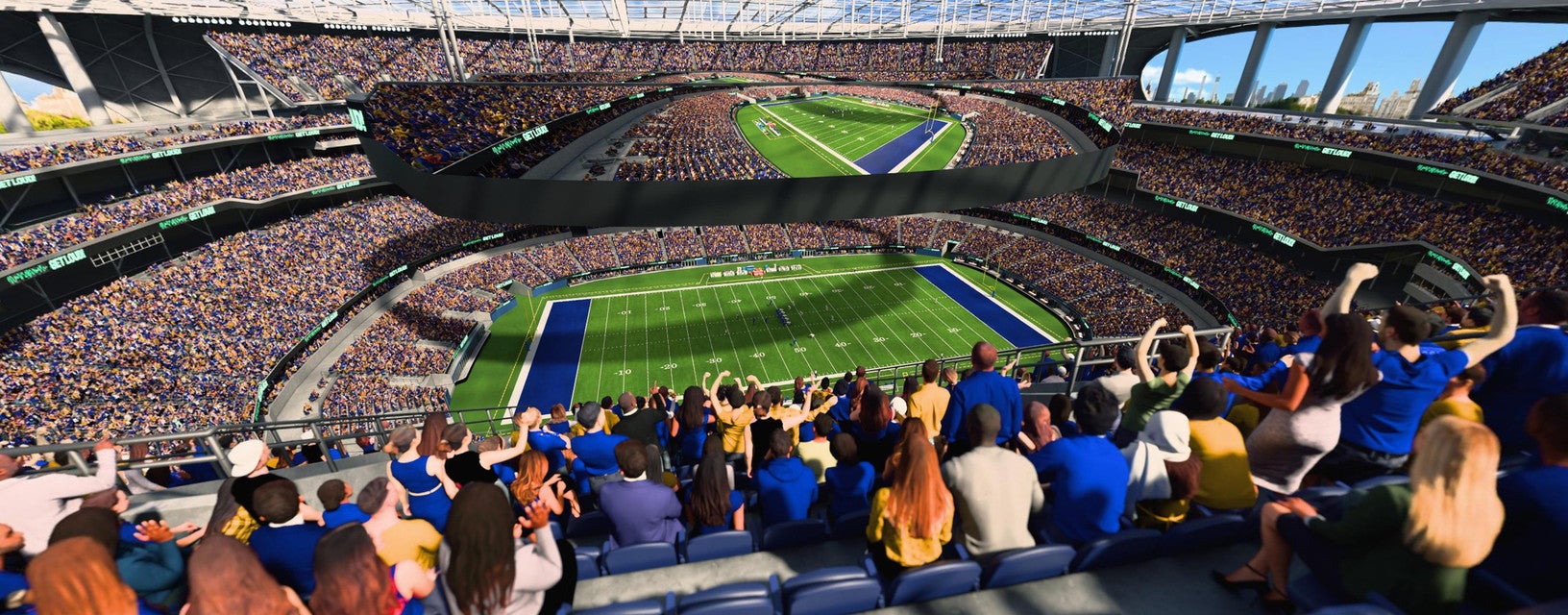 Seat view from 500 Level
