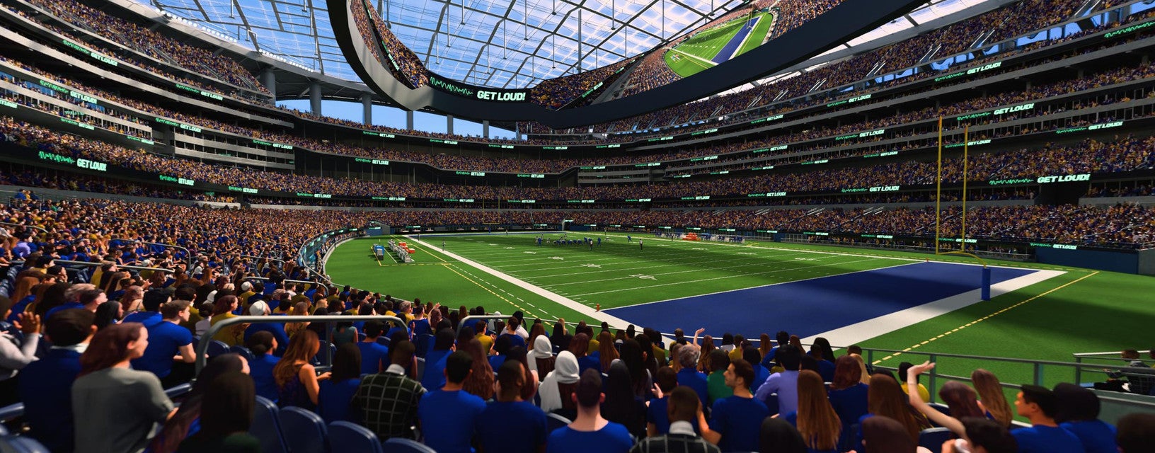 Seat view from Club
