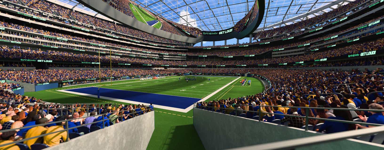 Seat view from Club