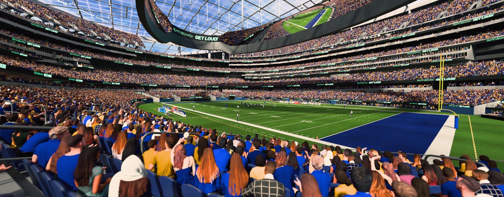 Seat view from Club