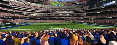 Seat view from 100 Level