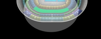 Seat view from Zone B