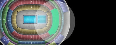 Seat view from Zone C