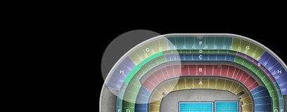Seat view from Zone E