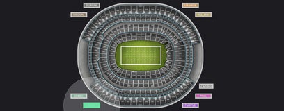 Seat view from Blue Zone