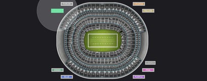 Seat view from Brown Zone