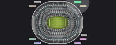 Seat view from Orange Zone