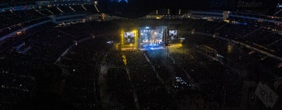Seat view from Loge