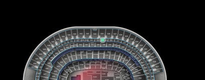 Seat view from Loge