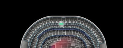 Seat view from Loge