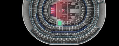 Seat view from Club