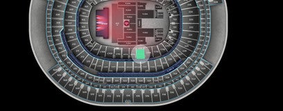 Seat view from Club