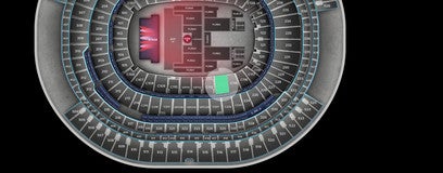 Seat view from Club
