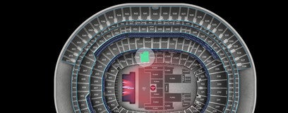 Seat view from Club