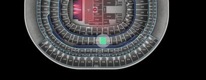 Seat view from VIP