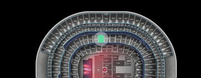 Seat view from VIP