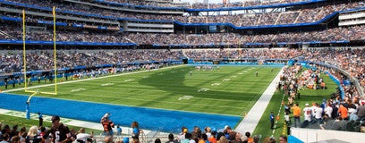 Seat view from 100 Club Seating