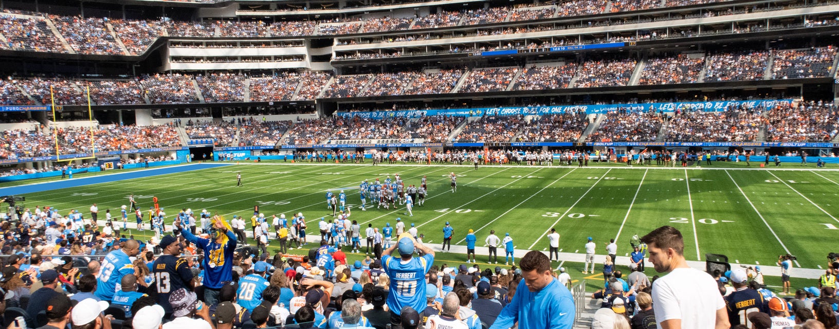 Seat view from Lower Level VIP