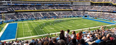 Seat view from 200 Club Sideline