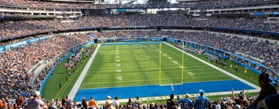 Seat view from 200 Level Endzone