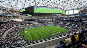 Seat view from Loge