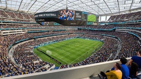 Seat view from Loge