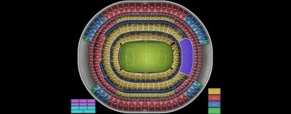 Seat view from Middle Endzone