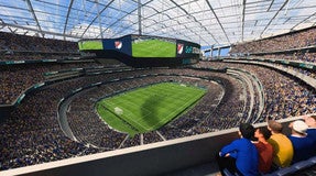 Seat view from Loge