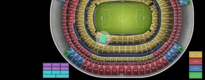 Seat view from Club
